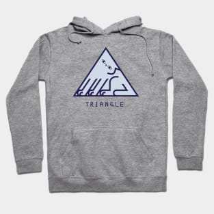 Cat in Triangle Shape Hoodie